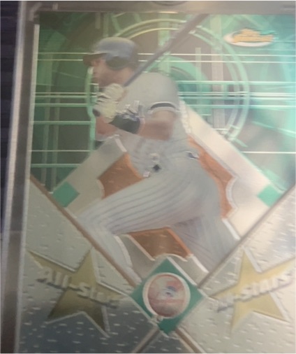 2001 Topps Finest Allstars #FA52 Derek Jeter — front
