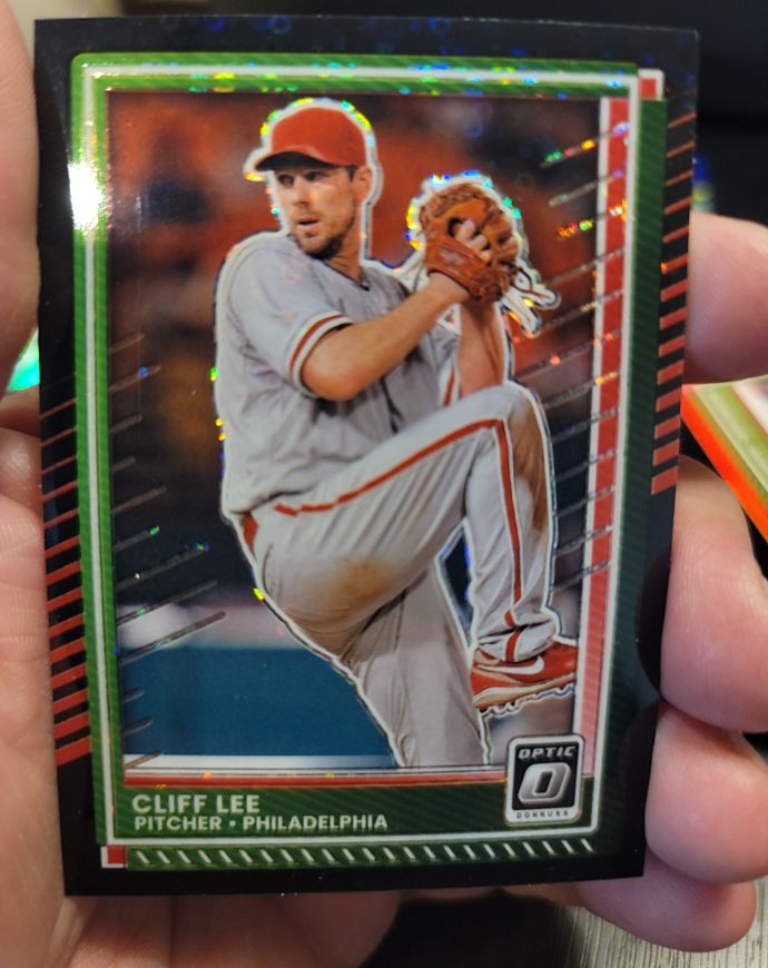 2025 Panini Donruss Optic #51 Cliff Lee — front