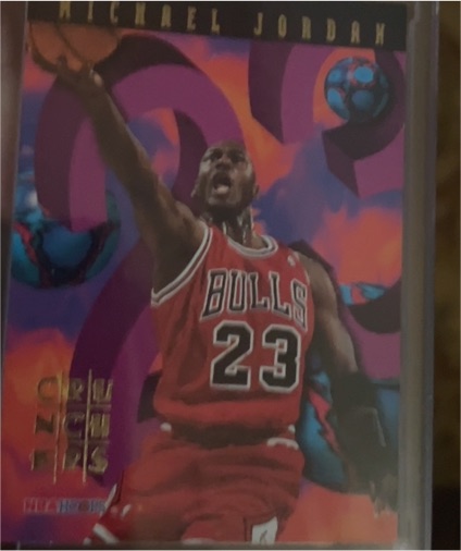 1995-96 NBA Hoops #Crunchers Michael Jordan #1 — front