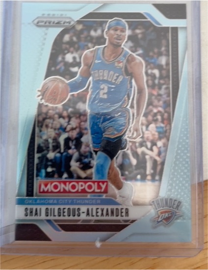 2024-25 Panini Prizm Monopoly #79 Shai Gilgeous-Alexander — front
