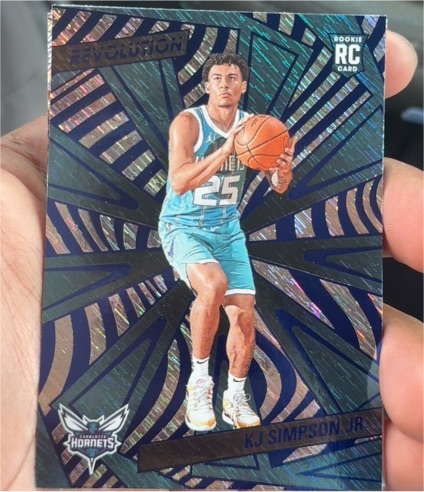 2024-25 Panini Revolution #117 KJ Simpson Jr. — front
