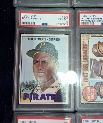 1967 Topps #400 Bob Clemente — front