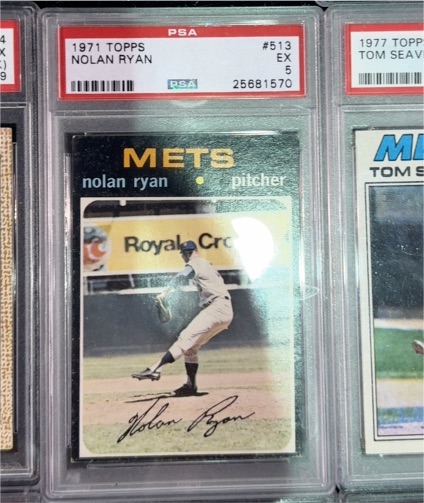 1971 Topps #513 Nolan Ryan — front