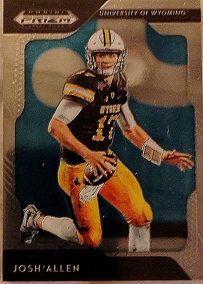 2019 Panini Prizm Draft Silver Prizm #50 Josh Allen — front