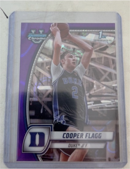 2024-25 Bowman Chrome University #16 Cooper Flagg — front