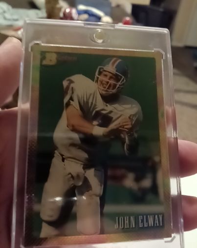 1990 Bowman #8 John Elway — front