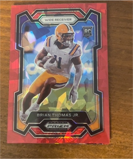 2024 Panini Prizm Draft Picks #118 Brian Thomas Jr. — front