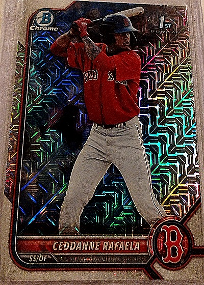 2022 Bowman Chrome #BCP-61 Ceddanne Rafaela — front