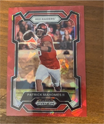 2024 Panini Prizm Draft Picks #61 Patrick Mahomes II — front