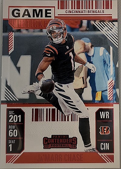 2024 Panini Contenders #21 Ja'Marr Chase — front