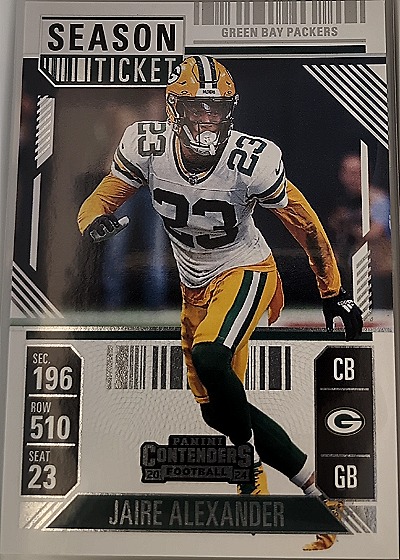 2024 Panini Contenders #38 Jaire Alexander — front