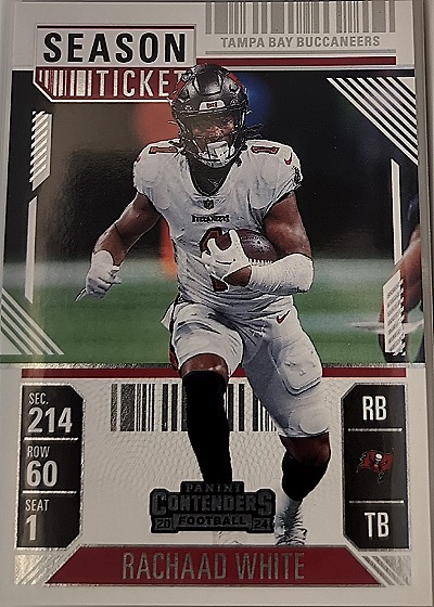 2024 Panini Contenders #94 Rachaad White — front