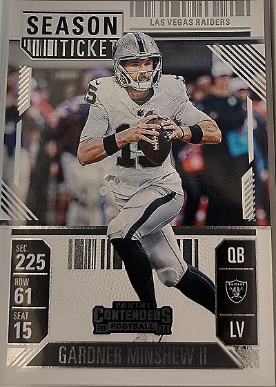 2024 Panini Contenders #53 Gardner Minshew II — front