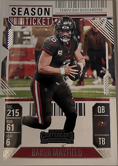 2024 Panini Contenders Season Ticket #92 Baker Mayfield — front