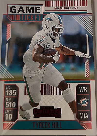 2024 Panini Contenders #62 Tyreek Hill — front