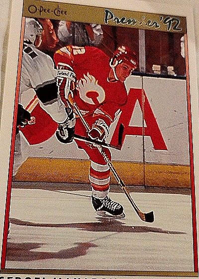 1991-92 O-Pee-Chee Premier #45 Sergei Makarov Calgary Flames — front