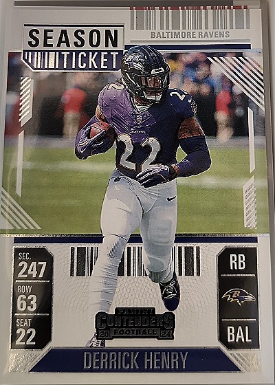 2024 Panini Contenders Football #9 Derrick Henry — front