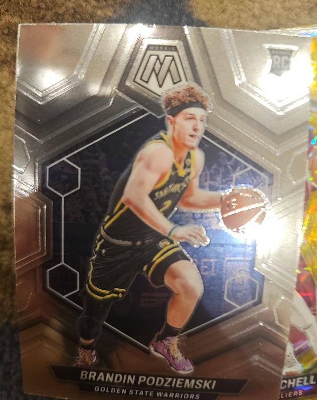 2023-24 Panini Mosaic #245 Brandin Podziemski — front