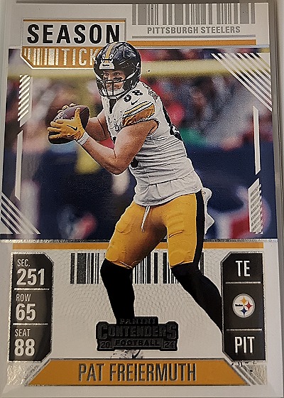 2024 Panini Contenders #84 Pat Freiermuth — front