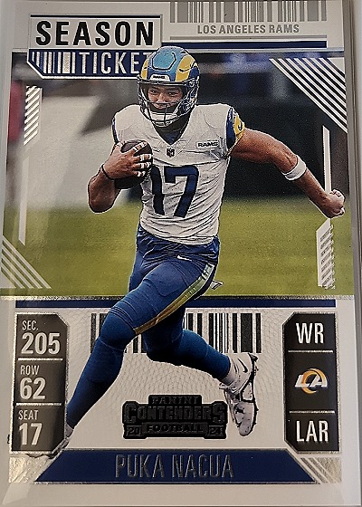 2024 Panini Contenders #59 Puka Nacua — front