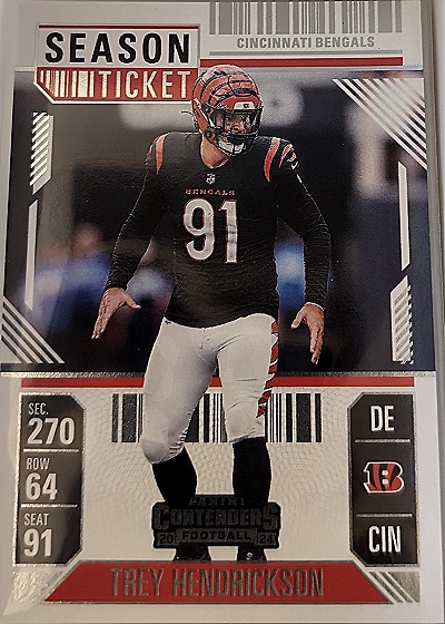 2024 Panini Contenders #19 Trey Hendrickson — front