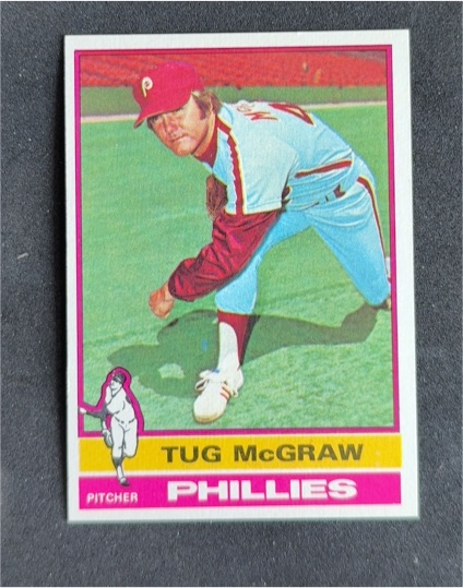 1976 Topps #565 Tug McGraw — front