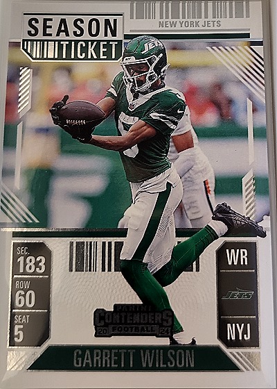2024 Panini Contenders #77 Garrett Wilson — front