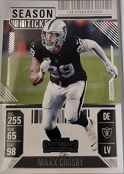 2024 Panini Contenders Season Ticket #52 Maxx Crosby — front