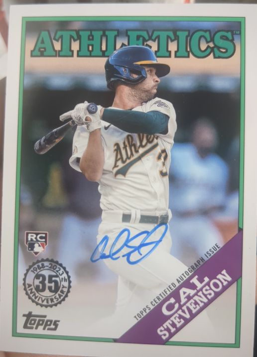 2023 Topps Update #88BA-CS Cal Stevenson — front