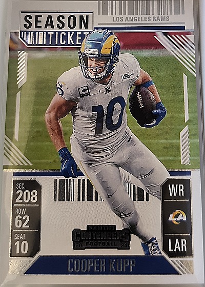 2024 Panini Contenders Season Ticket #58 Cooper Kupp — front