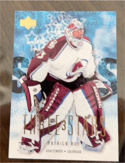2004-05 Upper Deck Three Stars #AS-3 Patrick Roy — front
