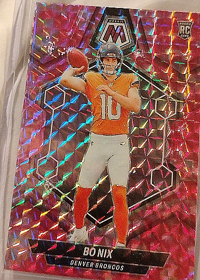 2024 Panini Mosaic #312 Bo Nix — front