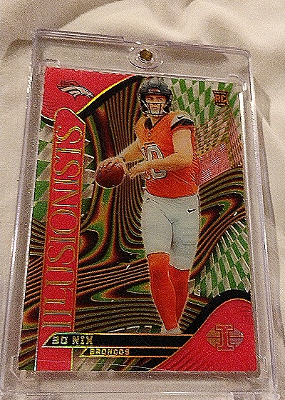 2024 Panini Illusions Illusionists #4 Bo Nix — front