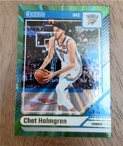 2024-25 Panini Donruss #122 Chet Holmgren — front