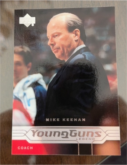 2004-05 Upper Deck Young Guns Legend #201 Mike Keenan — front