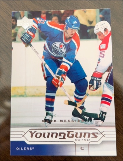 2004-05 Upper Deck Young Guns Retro #184 Mark Messier — front