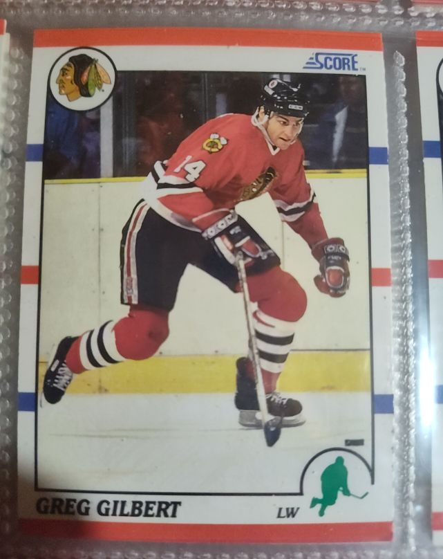 1990 Score #264 Greg Gilbert — front