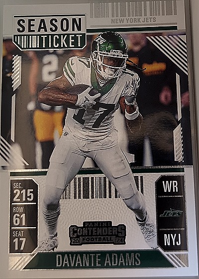 2024 Panini Contenders Season Ticket #54 Davante Adams — front