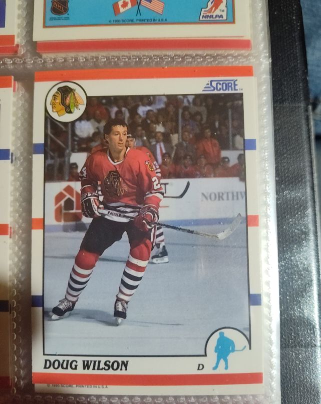 1990 Score #Doug Wilson — front