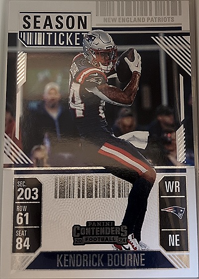 2024 Panini Contenders Season Ticket #69 Kendrick Bourne — front