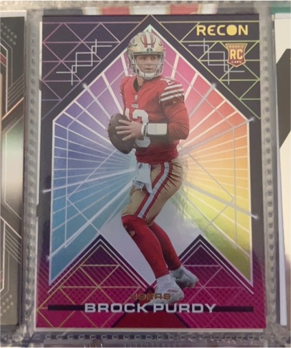 2022 Panini Chronicles Recon #REC-2 Brock Purdy — front
