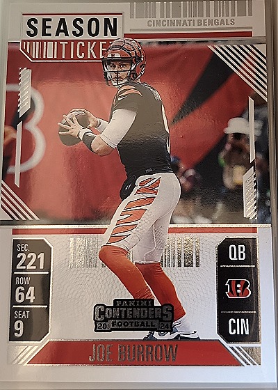 2024 Panini Contenders #20 Joe Burrow — front