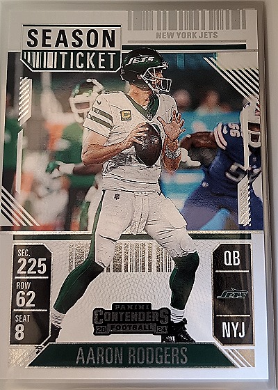2024 Panini Contenders #78 Aaron Rodgers — front