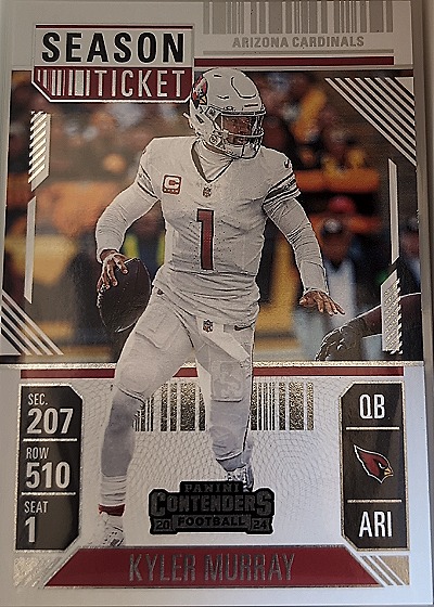 2024 Panini Contenders #3 Kyler Murray — front
