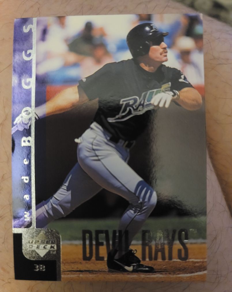 1998 Upper Deck #38 Wade Boggs — front