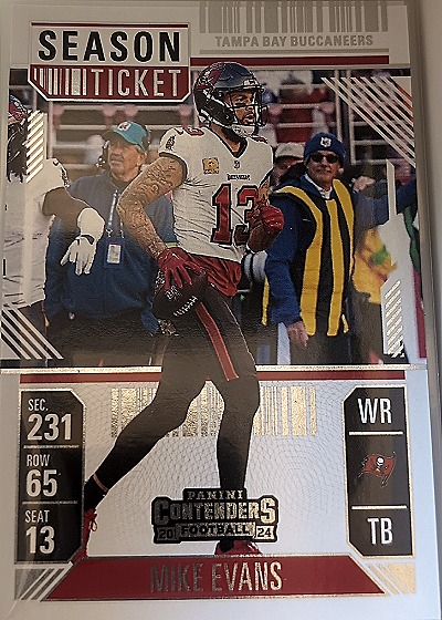 2024 Panini Contenders #93 Mike Evans — front