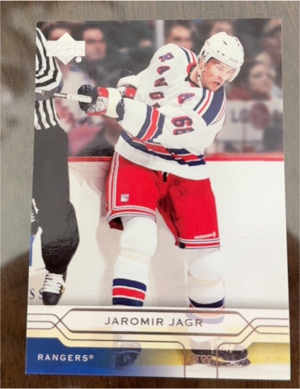 2004-05 Upper Deck #117 Jaromir Jagr — front