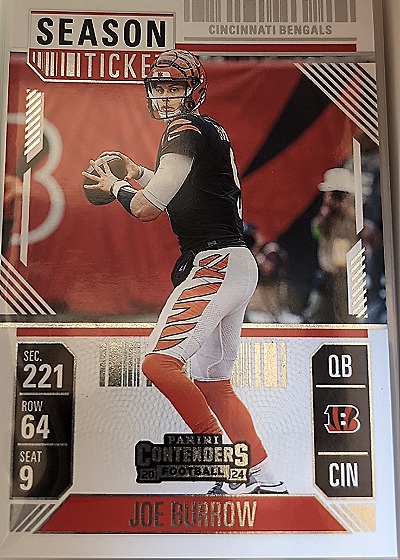 2024 Panini Contenders #20 Joe Burrow — front