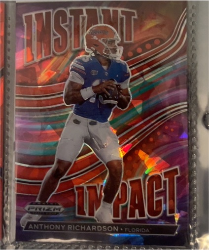 2023 Panini Prizm Draft Picks #II-4 Anthony Richardson Instant Impact — front