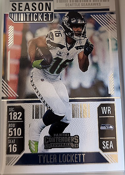 2024 Panini Contenders Season Ticket #90 Tyler Lockett — front